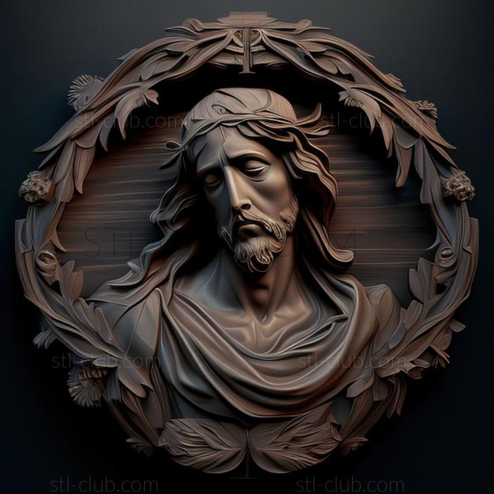 3D model st jesus (STL)